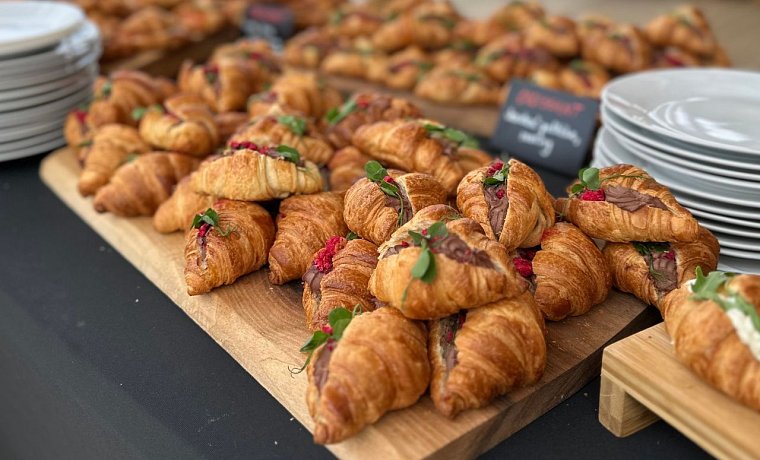 Plněné croissanty